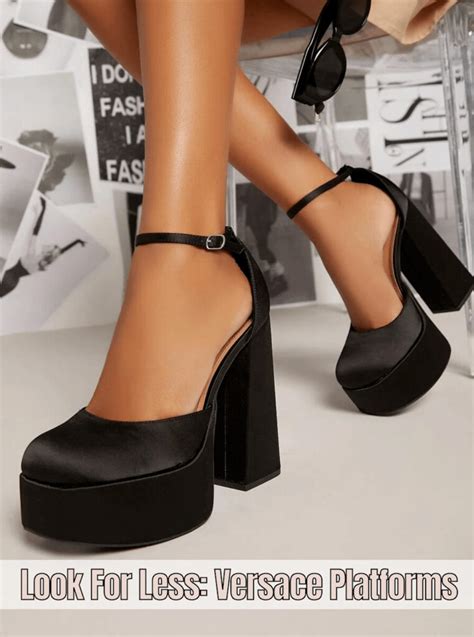 dupe for versace platform heels|versace platform pump dupes.